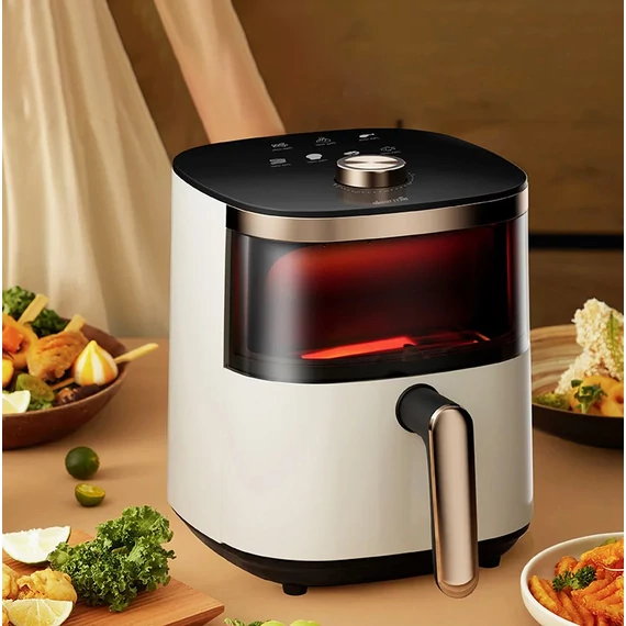 Modern digitális forrólevegős sütő